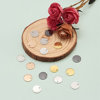 30Pcs 5 Colors Brass Charms KK-SZ0001-42-1