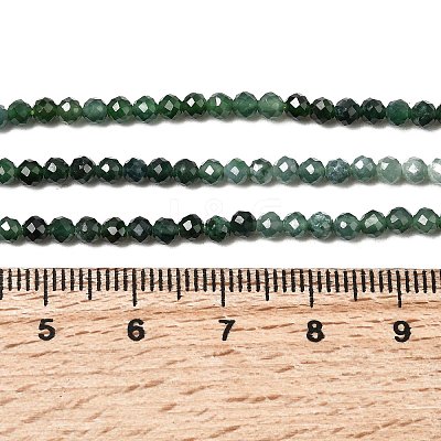 Natural Jadeite Beads Strands G-P603-C-3mm-02-1
