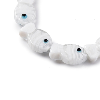 Handmade Lampwork Beads Strands LAMP-G154-07K-1
