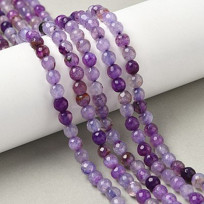 Natural Agate Beads Strands G-C082-A01-55-1