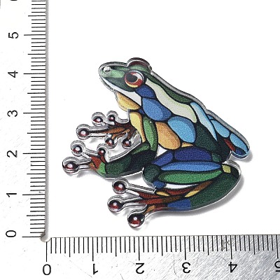 Acrylic Pendants OACR-I016-02B-1