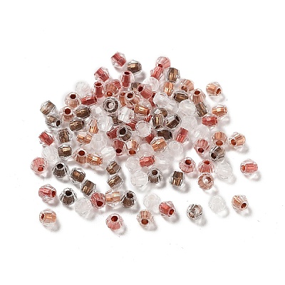 100Pcs Transparent Glass Beads X1-GLAA-P061-01E-1