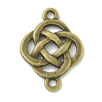 Tibetan Style Alloy Connector Charms TIBE-I026-6023AB-1