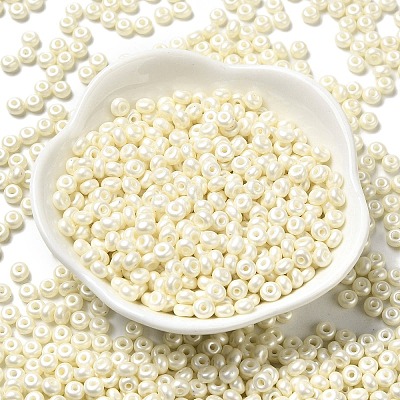 Baking Paint Luster Glass Seed Beads X1-SEED-B001-04A-11-1