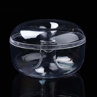 Flat Round Polystyrene Bead Storage Container CON-S043-053-1