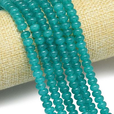Natural Malaysia Jade Beads Strands G-B165-G01-4x6mm-01-1