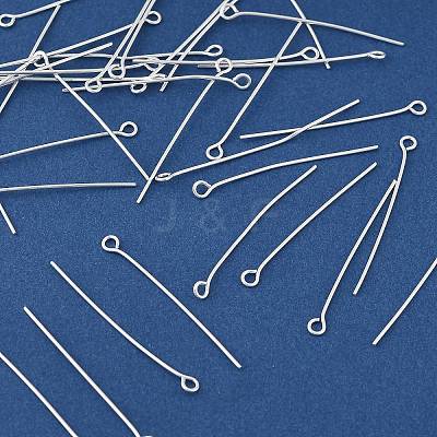 Brass Eye Pins KK-H258-08B-S-1