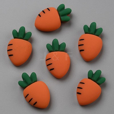 Opaque Resin Cabochons LS-RESI-CJC0019-37F-1