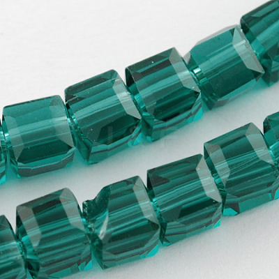 Glass Bead Strands GLAA-R041-6x6mm-15-1