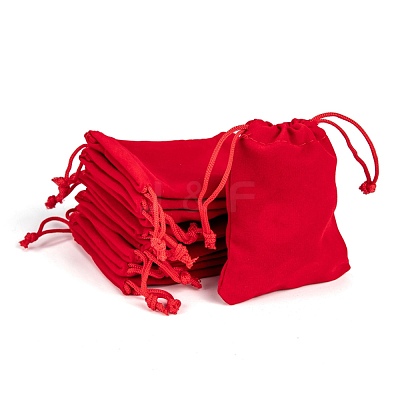 Rectangle Velvet Pouches TP-R002-7x9-04-1