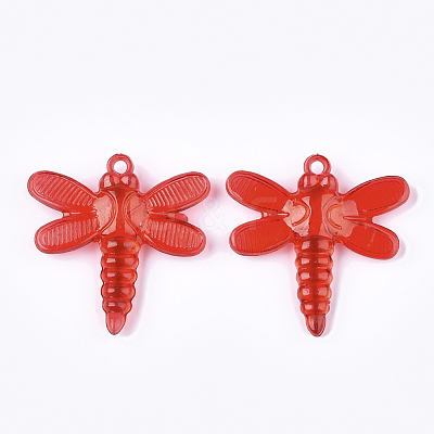 Transparent Acrylic Pendants TACR-S133-064-1