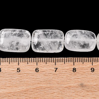 Natural Quartz Crystal Beads Strands G-T047-B32-01-1