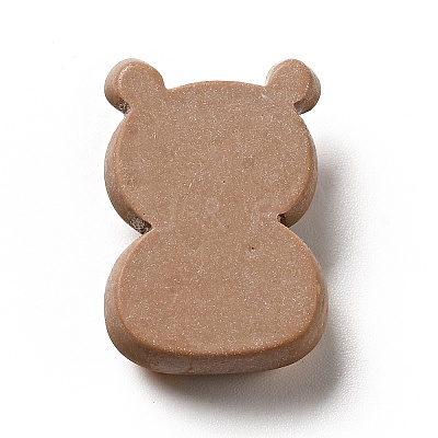 Cartoon Animal Opaque Resin Cabochons RESI-B012-07D-1