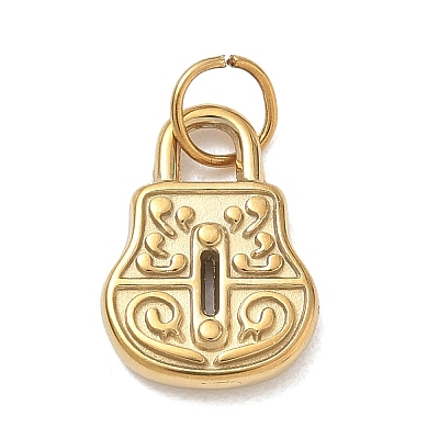 304 Stainless Steel Pendants SA-CBA4D1F-03G-D-1