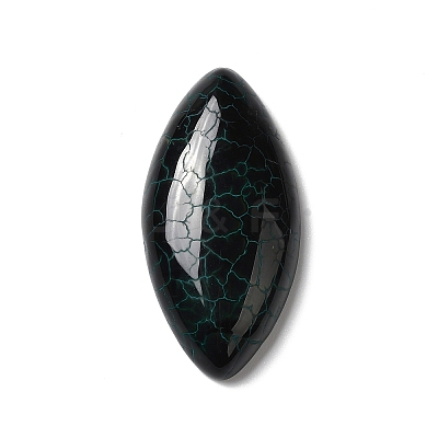 Natural Dragon Veins Agate Cabochons G-C028-07-1