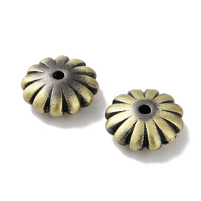 Tibetan Style Brass Beads KK-M284-51A-AB-1