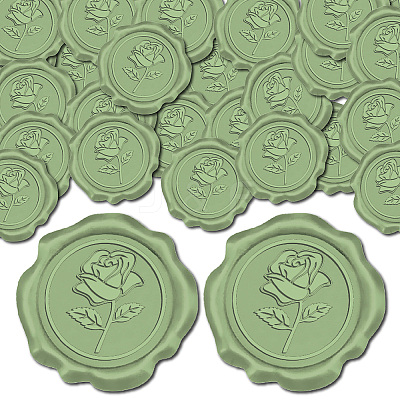 25Pcs Adhesive Wax Seal Stickers DIY-CP0009-11B-11-1