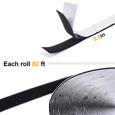 Nylon Magic Tapes DIY-BC0001-04B-1