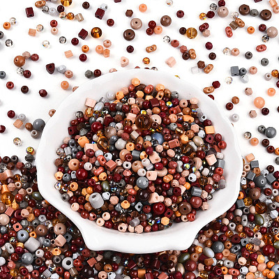 Glass Seed Beads SEED-N007-13P-1