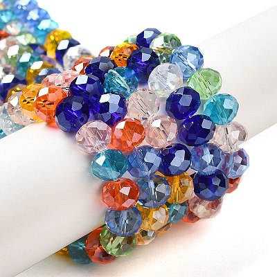Glass Beads Strands EGLA-A034-M10mm-46-1