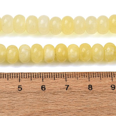 Dyed Natural White Jade Beads Strands GG-CBA9281-A15-5x8mm-1