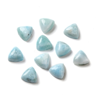 Natural Larimar Cabochons G-E616-01-1