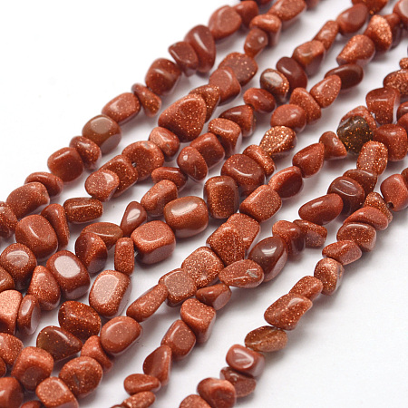Synthetic Goldstone Beads Strands G-F465-16-1