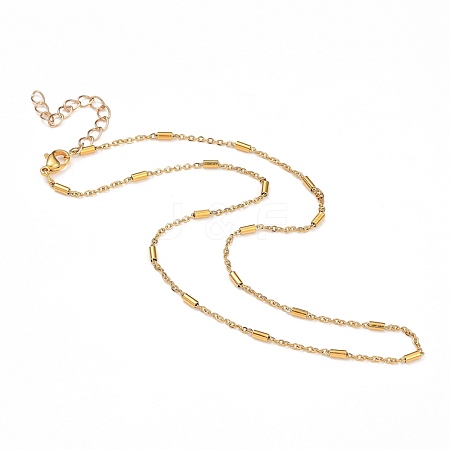304 Stainless Steel Link Chains Necklaces NJEW-JN02932-01-1