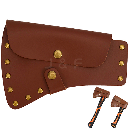 PU Leather Waist-belt Axe Sheath AJEW-GF00013-99-1