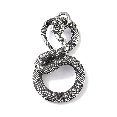316 Surgical Stainless Steel Pendants STAS-E212-25A-AS-1