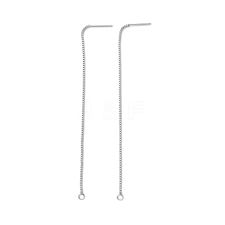 304 Stainless Steel Stud Earring Findings STAS-R164-05P-1
