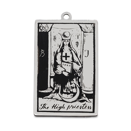 Non-Tarnish 201 Stainless Steel Pendants STAS-S105-LA211-11-1