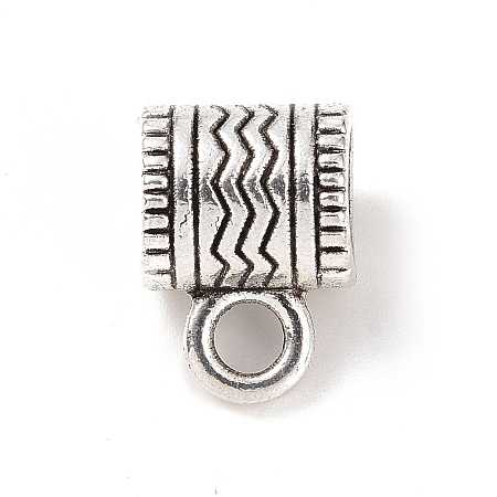 Tibetan Style Alloy Tube Bails LS-PALLOY-P293-185-1