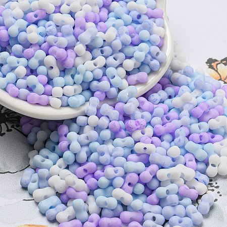 Macaron Color Opaque Frosted Glass Seed Beads X1-SEED-K009-12B-10-1