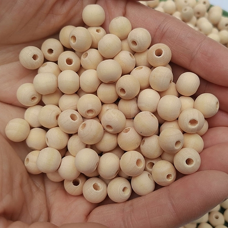 500Pcs Wood Beads FS-WG97363-02-1