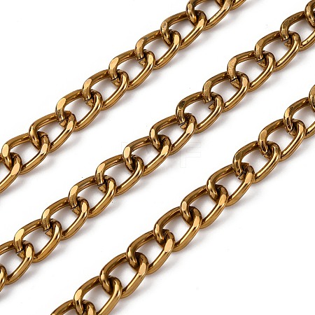 Oxidation Aluminum Cuban Link Chains CHA-S002-03G-1