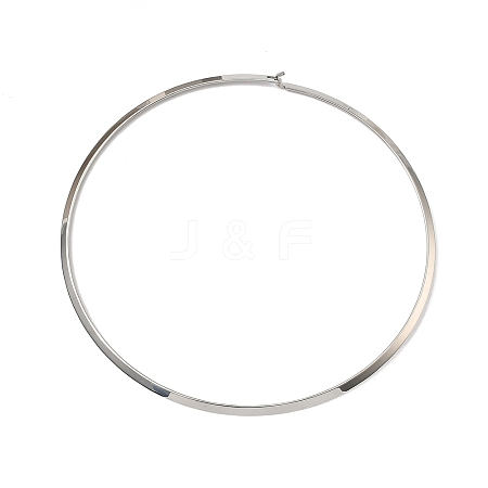 Tarnish Resistant 304 Stainless Steel Choker Necklaces NJEW-O094-38-1