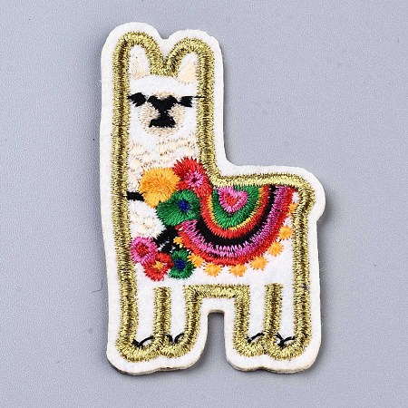 Alpaca Appliques DIY-S041-042-1