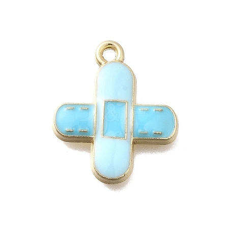 Medical Theme Alloy Enamel Pendants FIND-G090-02C-02-1