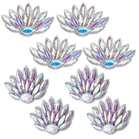 Glass Clothing Patches LS-PATC-WH0028-025A-1