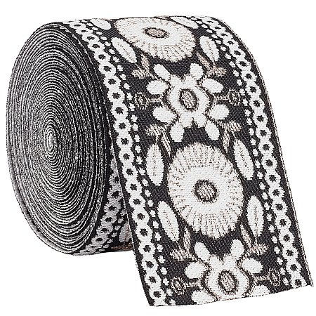 5M Vintage Jacquard Polyester Ribbon OCOR-CY0004-44D-1