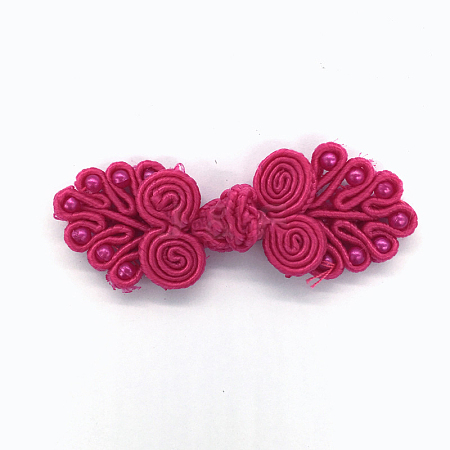 Handmade Chinese Frogs Knots Buttons Sets BUTT-WH0014-29W-1