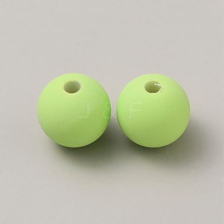 Opaque Acrylic Beads OACR-CJC0010-07A-1