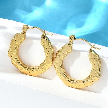 304 Stainless Steel Hoop Earrings for Women EJEW-L296-069G-1