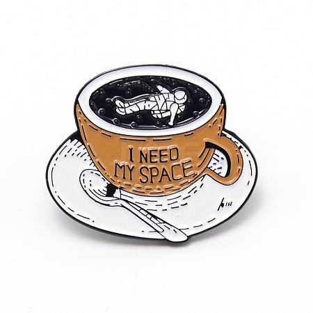 I Need My Space Enamel Pin JEWB-TAC0002-36-1