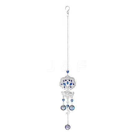 Metal Tree of Life Hanging Ornaments PW-WGCD331-01-1