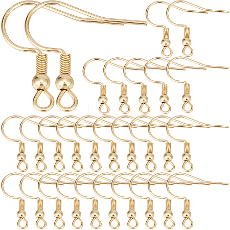 SUNNYCLUE 150Pcs 304 Stainless Steel Earring Hooks STAS-SC0008-22-1