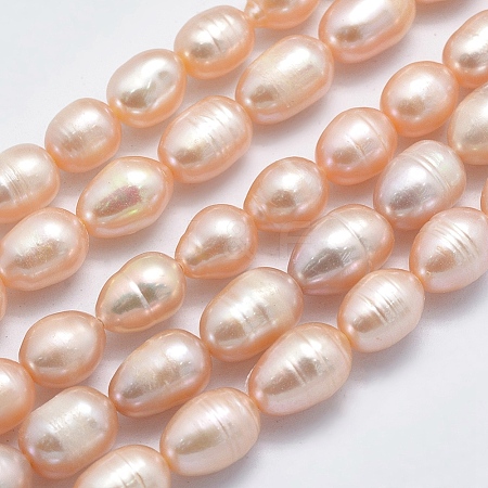 Natural Cultured Freshwater Pearl Beads Strands PEAR-F007-85A-01A-X-1