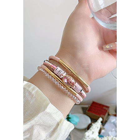 Boho Style Imitation Leather Cord Multi-strand Bracelets for Women WGE9E9B-03-1