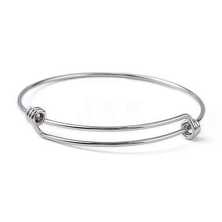 Adjustable 316 Surgical Stainless Steel Expandable Bangle Making MAK-M188-07-1